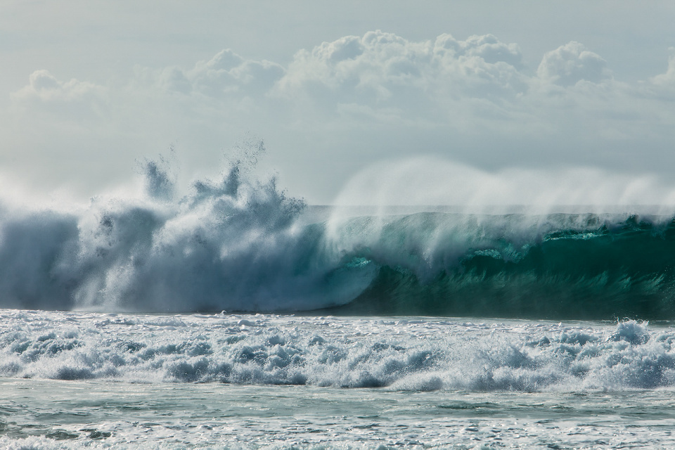 The Pipeline, Haleiwa, Oahu, United States