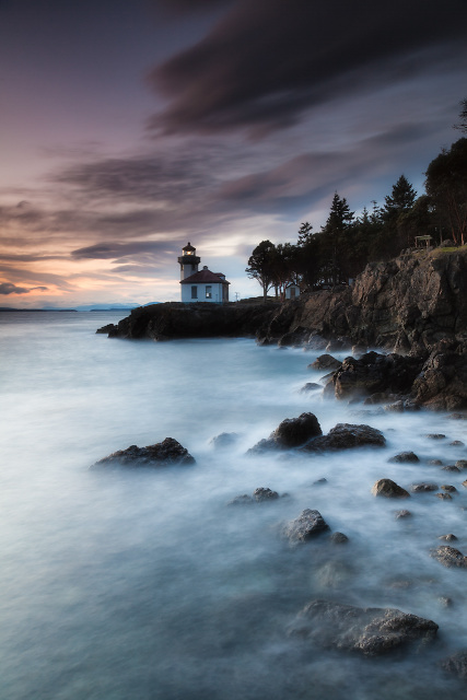 Lime Kiln Lighthouse, San Juan I, Friday Harbor, Washington, United States